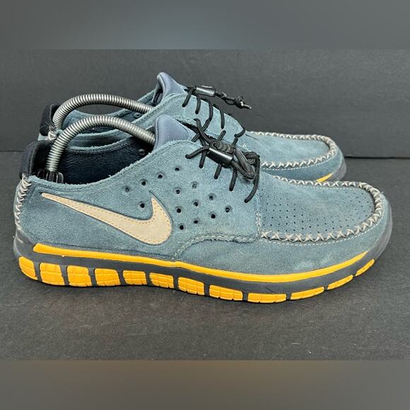 NOS Nike ACG Free 4.0 Considered Low Men\'s Size 10 Castlerock Grey Gold RARE main image 7